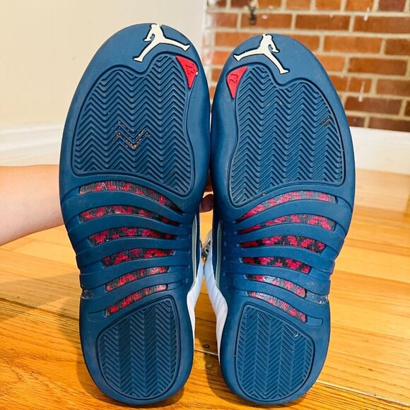 Jordan 12 Retro French Blue 2016 Size 9.5 130690 113 - Picture 12 of 14